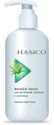 Купить hasico (хасико) мыло жидкое для интимной гигиены алоэ вера, 250мл в Ваде