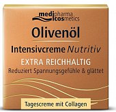 Купить медифарма косметик (medipharma cosmetics) olivenol крем для лица ночной интенсив питательный, 50мл в Ваде