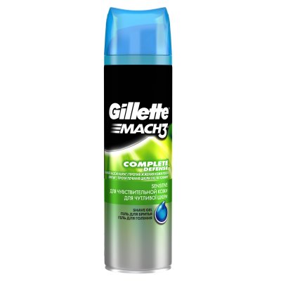 Купить gillette m3 series pure & sensitive (жиллет) гель для бритья для чувствительной кожи, 200 мл в Ваде