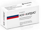 Купить аск-кардио, таблетки кишечнорастворимые, покрытые пленочной оболочкой 100мг, 60 шт в Ваде