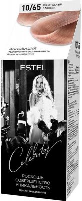 Купить estel (эстель) краска-уход для волос celebrity тон 10/65 жемчужный блондин в Ваде