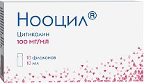 Купить нооцил, раствор для приема внутрь 100мг/мл, флаконы 10мл, 10 шт в Ваде