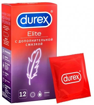 Купить durex (дюрекс) презервативы elite 12шт в Ваде