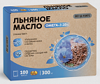 Купить льняное масло bioforte, капсулы 100шт бад в Ваде