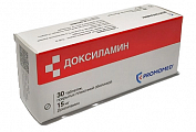 Купить доксиламин, таблетки, покрытые пленочной оболочкой 15мг, 30 шт в Ваде