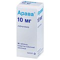Купить арава, таблетки, покрытые пленочной оболочкой 10мг, 30 шт в Ваде