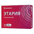 Купить этария, таблетки, покрытые пленочной оболочкой 60мг, 14 шт в Ваде