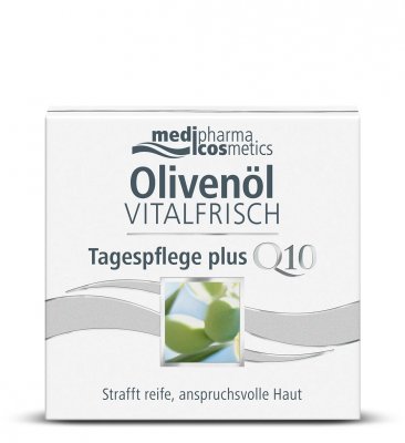 Купить медифарма косметик (medipharma cosmetics) olivenol vitalfrisch крем для лица дневной против морщин, 50мл в Ваде