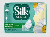 Купить ola! (ола) прокладки silk sens classic deo нормал ромашка, 10 шт в Ваде