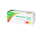 Купить бисопролол-тева, таблетки, покрытые пленочной оболочкой 10мг, 50 шт в Ваде