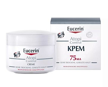 Eucerin AtopiControl (Эуцерин) АтопиКонтрол Крем для взрослых, детей и младенцев, 75мл