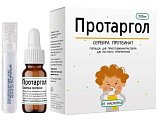 Купить протаргол, порошок для приготовления раствора для местного применения 200мг, 1шт+растворитель+флакон с крышкой-пипеткой в Ваде