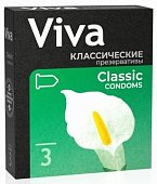 Купить viva (вива) презервативы классические 3шт в Ваде