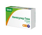 Купить нимесулид-тева, таблетки 100мг, 30шт в Ваде