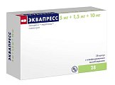 Купить эквапресс, капсулы с модифицированным высвобождением 5мг+1,5мг+10мг, 28 шт в Ваде