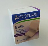 Купить ecoplast ecosilk медицинский фиксирующий текстильный 5см х 5м в Ваде