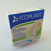 Купить ecoplast ecofilm пластырь медицинский фиксирующий полимерный 1,25см х 5м в Ваде