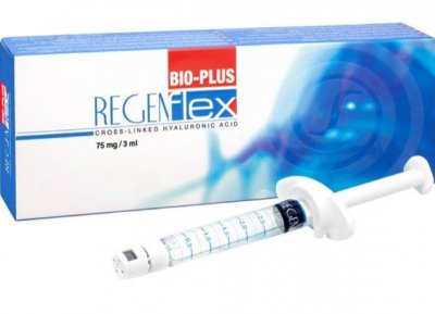 Купить regenflex bio-plus (регенфлекс био-плюс) протез синовиальной жидкости, 2.5%, 75мг/3 мл, раствор для внутрисуставного введения, шприц 3 мл, 1 шт. в Ваде