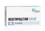 Купить леветирацетам, таблетки, покрытые пленочной оболочкой 500мг, 30 шт в Ваде