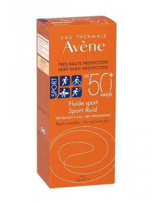 Купить авен (avenе suncare) флюид для лица и тела солнцезащитный спорт 100 мл spf50+ в Ваде