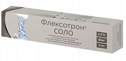 Купить флексотрон соло, имплантант вязкоэластиный стерильный для внутрисуставных инъекций 2,2%, 22мг/мл, шприц 3мл в Ваде