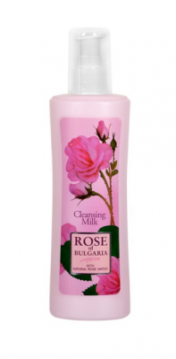 Купить rose of bulgaria (роза болгарии) молочко для лица очищающее флакон с помпой-дозатором 230мл в Ваде