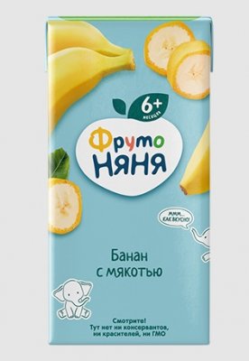 Купить фрутоняня нектар банан с мяк. 200мл (лебедянский оао экз, россия) в Ваде