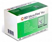 Купить иглы bd micro-fine плюс для шприц-ручки одноразовые 32g (0,23х4мм), 100 шт в Ваде