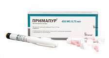 Купить примапур, раствор для подкожного введения 33мкг/0,75мл, шприц-ручка, 1 шт в Ваде