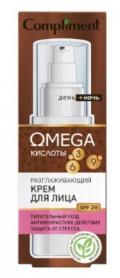 Купить compliment omega (комплимент) крем для лица разглаживающий, 50мл в Ваде