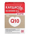 Купить кардиом коэнзим q10 форте, капсулы 100мг, 30 шт бад в Ваде