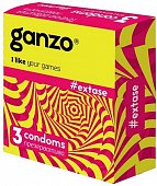 Купить ganzo (ганзо) презервативы экстаз 3шт в Ваде