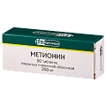 Купить метионин, таблетки покрытые оболочкой 250мг, 50 шт в Ваде