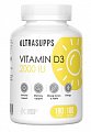 Купить ultrasupps (ультрасаппс) витамин д3 2000ме, капсулы 180 шт бад в Ваде