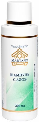 Купить виллафита (villaphyta) шампунь для волос с алоэ, 200мл в Ваде