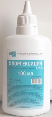 Купить хлоргексидина биглюконат, раствор для местного и наружного применения 0,05%, 100мл в Ваде