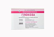 Купить глюкоза, раствор для внутривенного введения 400мг/мл, ампулы 10мл, 10 шт в Ваде