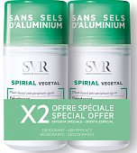 Купить svr spirial (свр) набор: дезодорант-антиперспирант растительный, 50 мл х 2 шт в Ваде