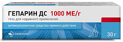 Купить гепарин дс, гель для наружного применения 1000ме/г, 30 г в Ваде