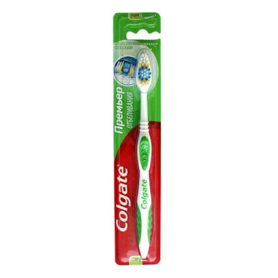 Купить колгейт (colgate) зубная щетка премьер отбеливания средняя, 1 шт в Ваде