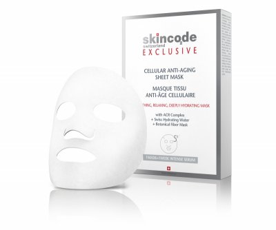 Купить скинкод эксклюзив (skincode exclusive) маска для лица антивозрастная клеточная 20мл 5шт в Ваде