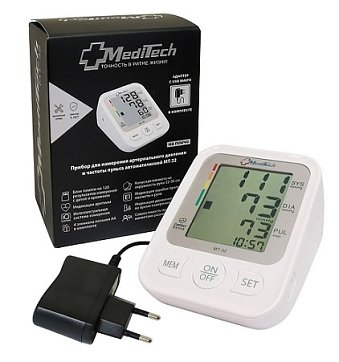 Тонометр автоматический MediTech (Медитеч) MT-32, с адаптером