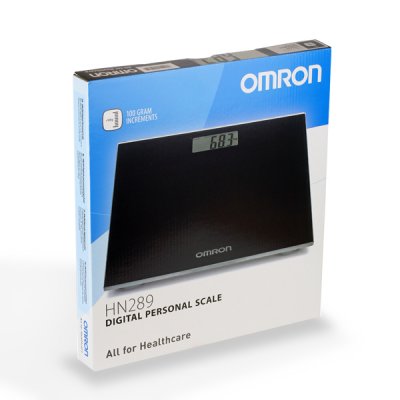 Купить omron (омрон) весы электронные цифровые hn-289 черные в Ваде