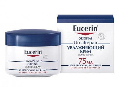 Купить eucerin urearepair (эуцерин) крем для лица увлажняющий оригинал 75 мл в Ваде
