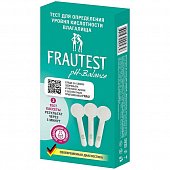 Купить тест для диагностики влагалищной кислотности frautest (фраутест) ph-баланс, 3 тест-полоски в Ваде