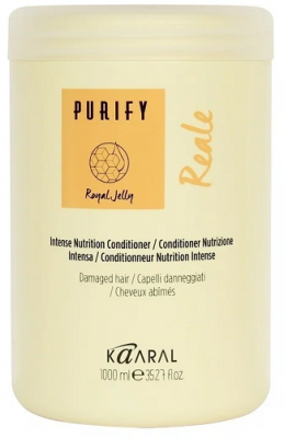 Купить kaaral (каарал) purify reale кондиционер для поврежденных волос интенсивное восстановление, 1000мл в Ваде