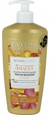 Купить eveline (эвелин) масло-бальзам ультра-питательный botanic expert 5 драгоценных масел 350мл в Ваде
