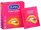 Купить durex (дюрекс) презервативы pleasuremax 3шт в Ваде