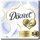 Купить discreet (дискрит) прокладки ежедневные skin love multiform, 54шт в Ваде