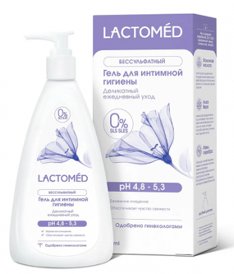 Купить lactomed (лактомед) гель для интимной гигиены деликатный уход, 200мл в Ваде